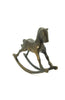 Miniature Brass Rocking Horse