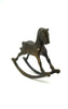 Miniature Brass Rocking Horse