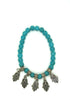 Women Turquoise Stone Hand Bracelet